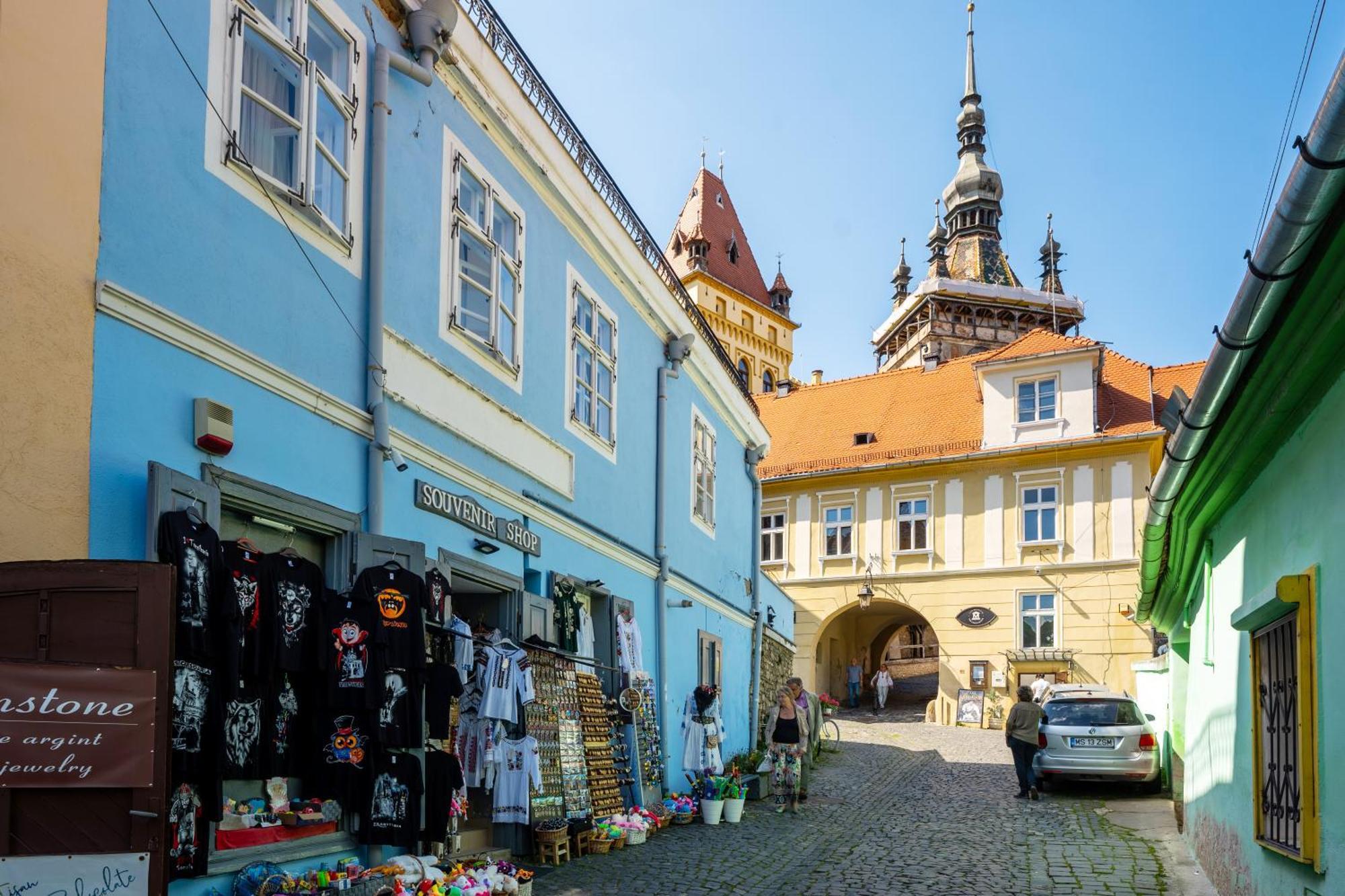 Blue House Citadel Elite Sighisoara Apartment Екстериор снимка
