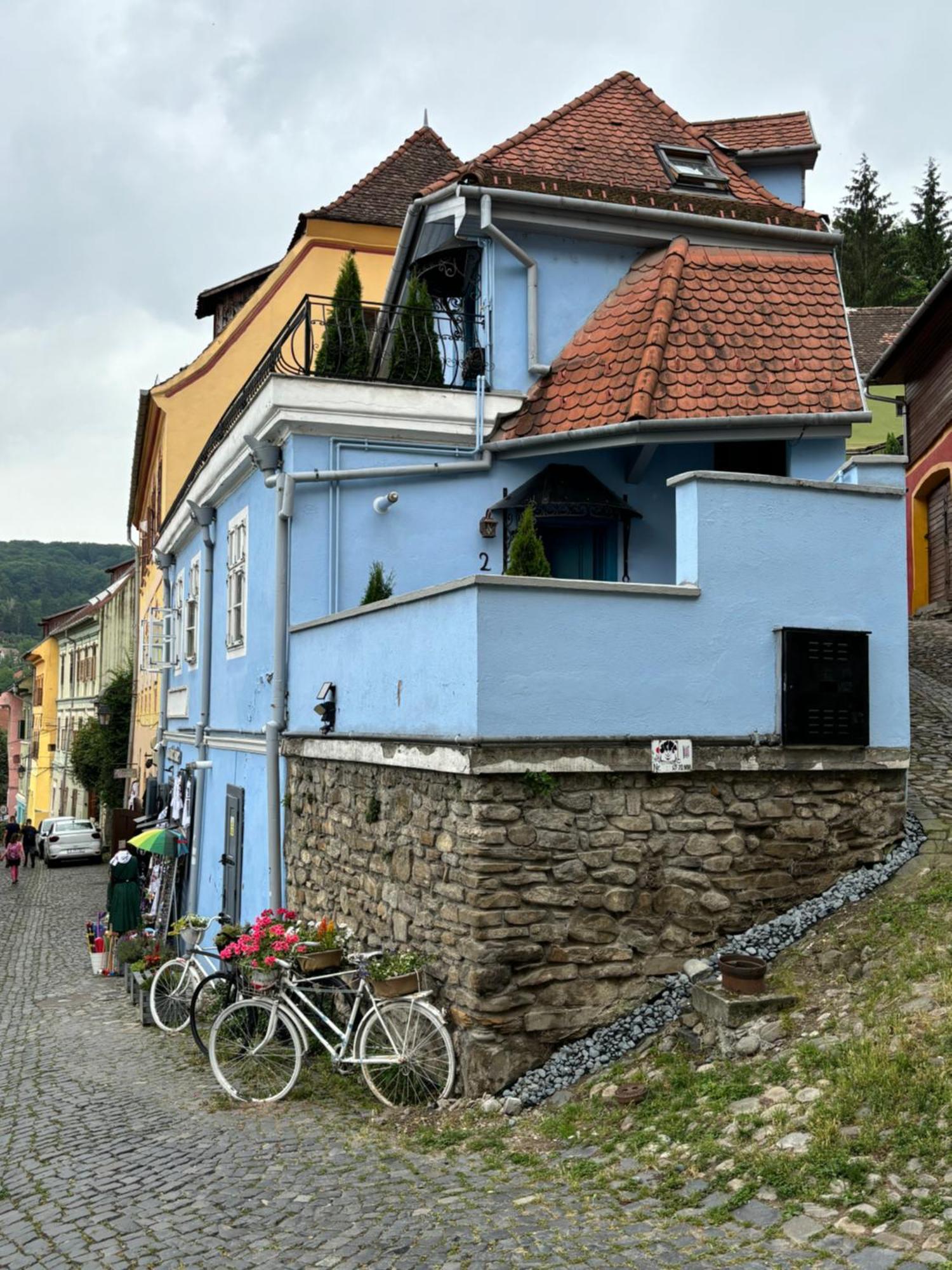 Blue House Citadel Elite Sighisoara Apartment Екстериор снимка