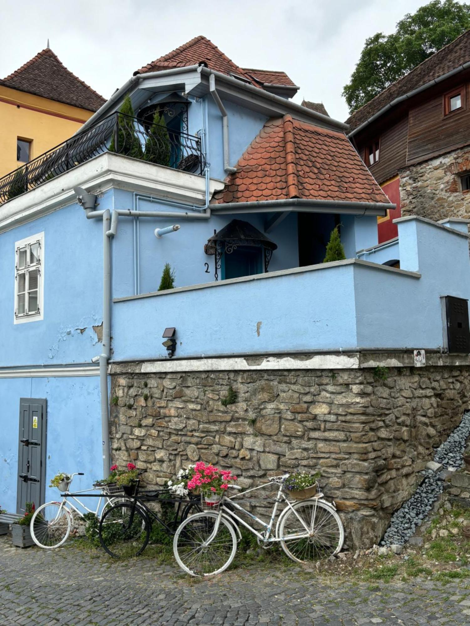 Blue House Citadel Elite Sighisoara Apartment Екстериор снимка